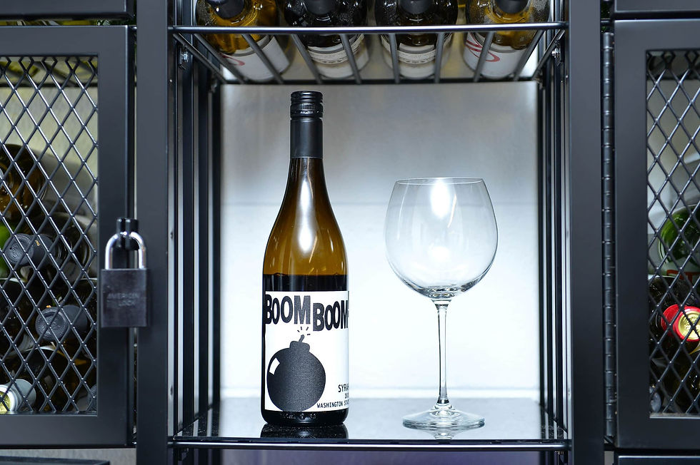 Thumbnail: VintageView Case & Crate Syrah Shelf (Freestanding Metal Wine Rack)