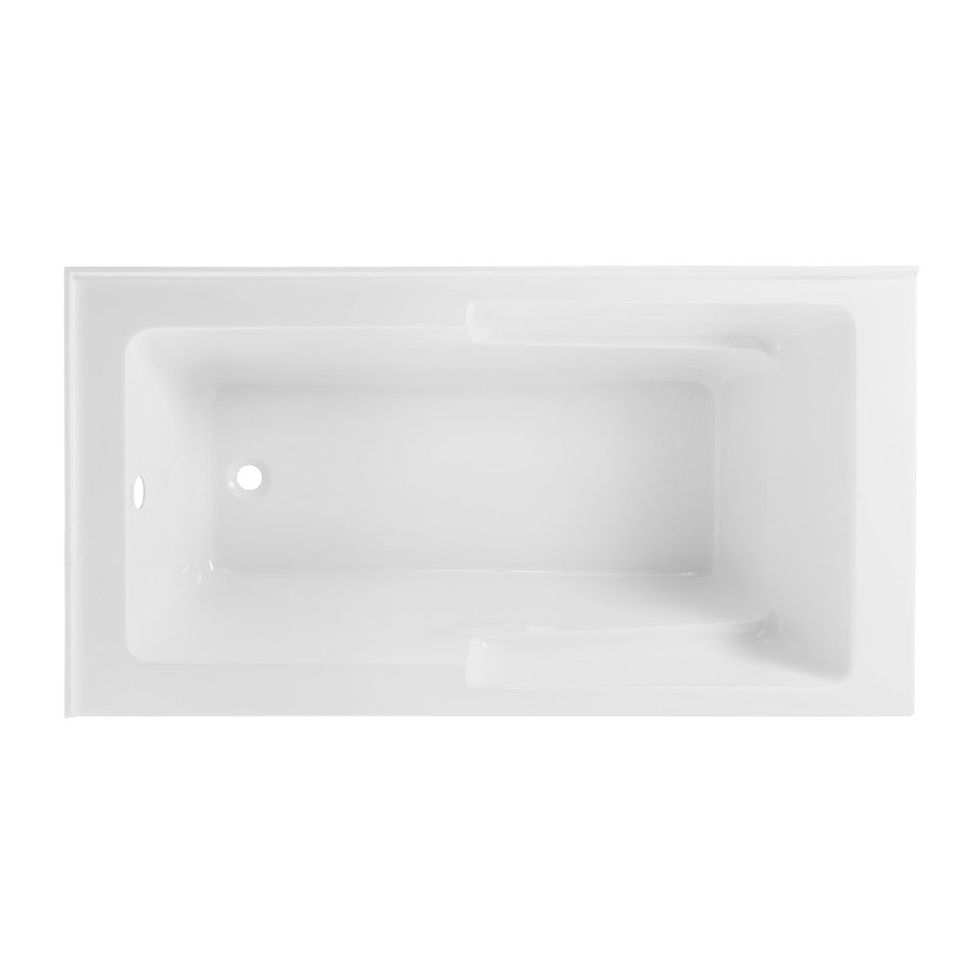 Thumbnail: Swiss Madison Claire 60" x 32" Left-Hand Drain Drain Alcove Tub w/
