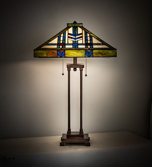 Meyda 28" High Prairie Wheat Table Lamp