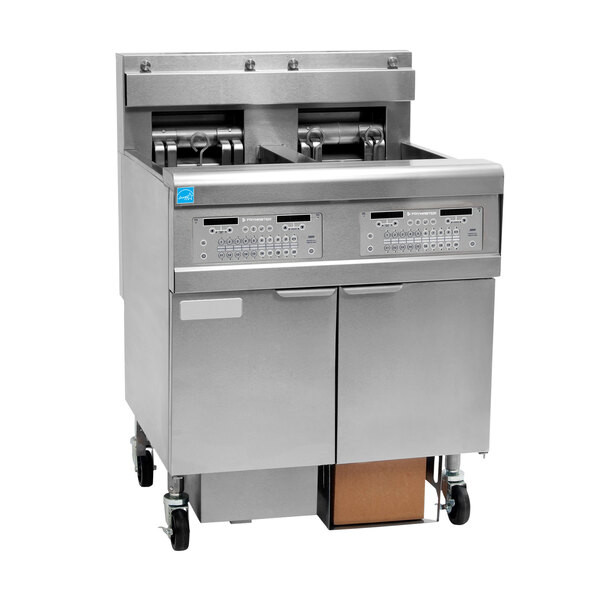 Frymaster FPEL214-2RCA Electric Floor Fryer w/ Full Left Frypot — 369FPE2142RC