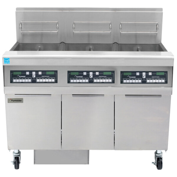 Frymaster FPPH355 Natural Gas 150 lb. 3 Unit High-Efficiency Gas 369FPPH355CN