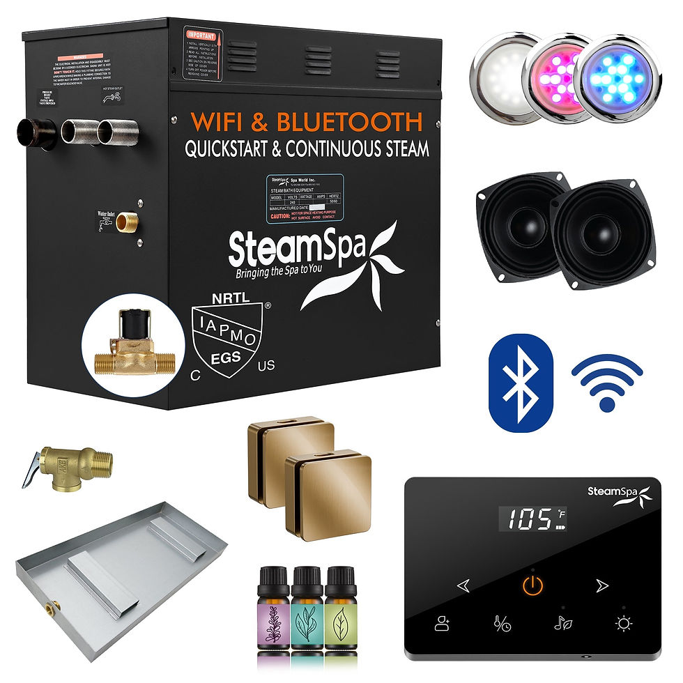 Thumbnail: Black Series Wireless Deluxe Package with New Square Steam Heads