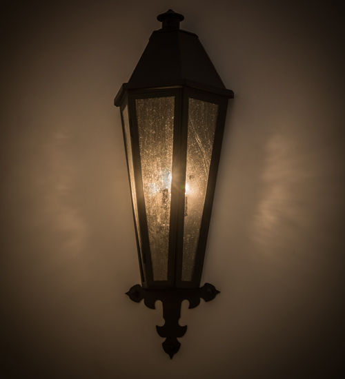 Meyda 14"W Millesime Lantern Wall Sconce