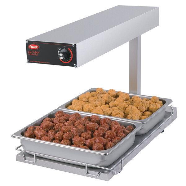 Hatco GRFFBI Glo-Ray 12 3/4″ x 24″ Portable Food Warmer with Infinite Controls