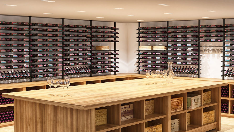 Thumbnail: Evolution Low Profile Mounting Plate (floating wine rack system