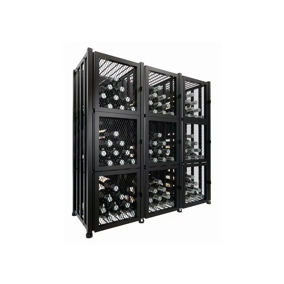 Thumbnail: VintageView Case & Crate Back Plate (freestanding metal wine locker
