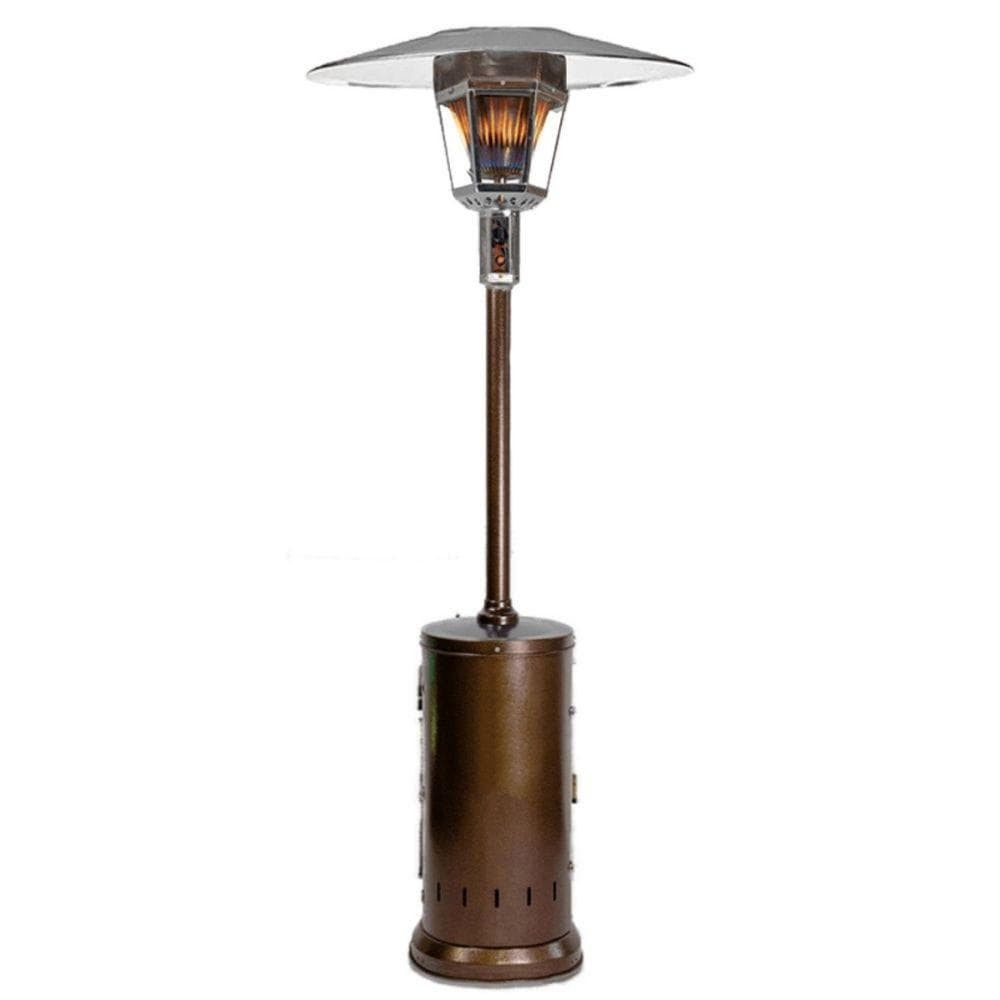 RADtec Real Flame 96-Inch Tall Antique Bronze Propane Patio Heater