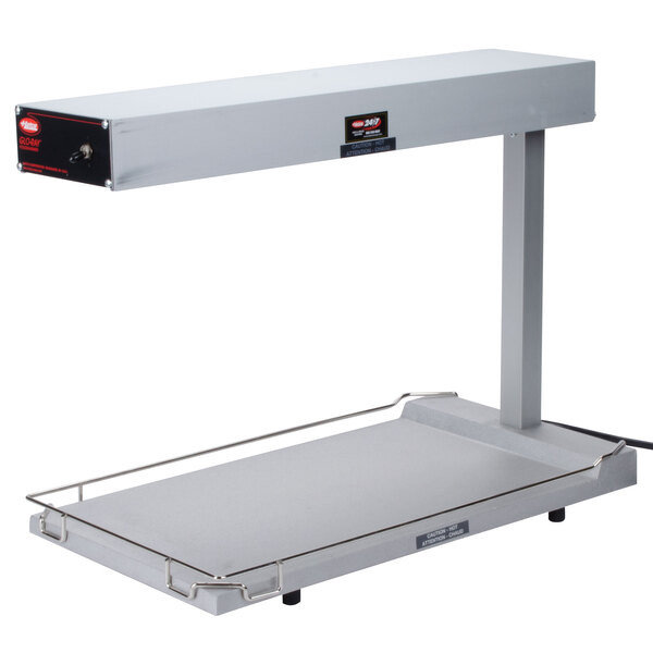 Hatco GRFFB Glo-Ray Portable Food Warmer with Heated Base – 120V, 750W