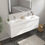 Thumbnail: Bathroom Wall Hung Vanity Top in White Resin CVF DB