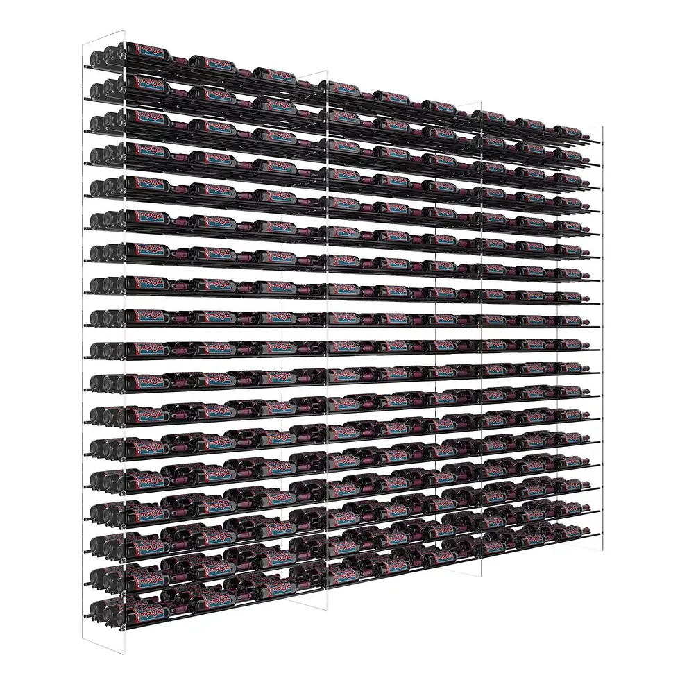 Thumbnail: Evolution Wine Tower Extension 3C (freestanding metal & acrylic wine
