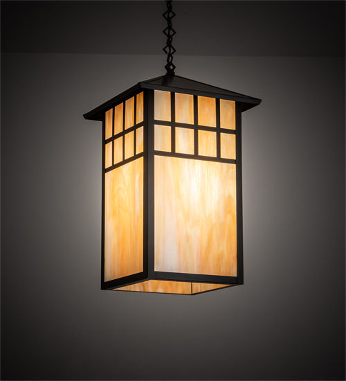 Meyda 14" Square Watchtower Pendant