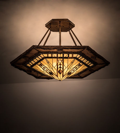 Meyda 39.5" Wide Sonoma Semi-Flushmount