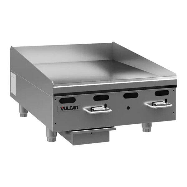 Vulcan VMG24-102 24″ Liquid Propane Griddle with Manual Controls – 54,000 BTU