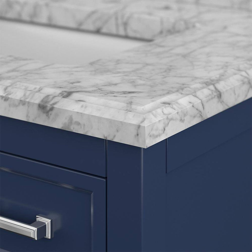 Thumbnail: Design Element Bath Kitchen Affinity 31" Single Sink Vanity w/ White &