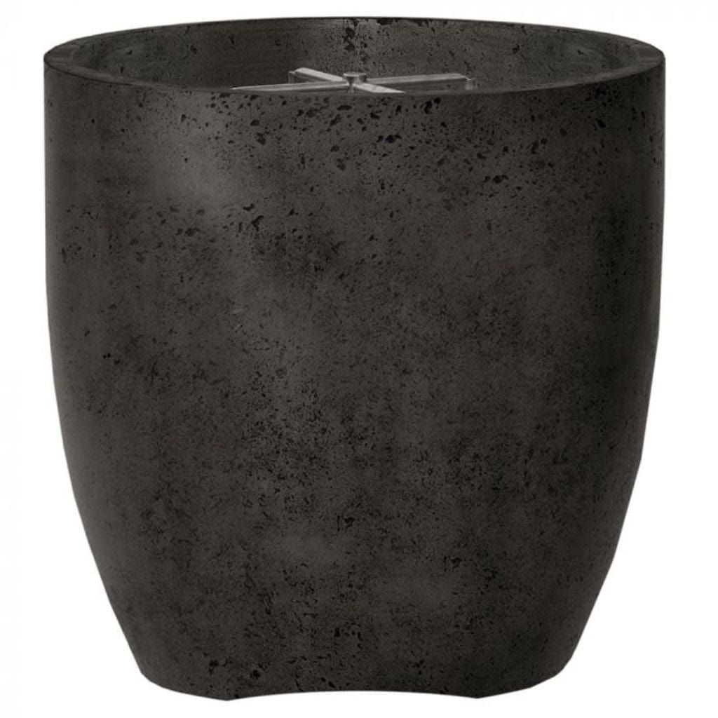 Prism Hardscapes Pentola 2 24" Ebony Round Concrete Propane Gas Fire