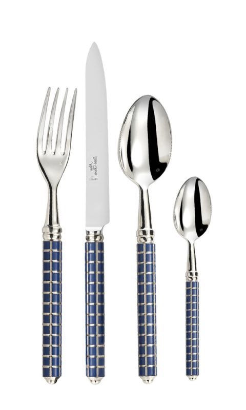 Alain Saint Joanis Maya Dark Blue Fish Serving Set ALAIN-MAYADARKBLUE-033