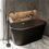 Thumbnail: Claire 60" Freestanding Bathtub in Matte Black