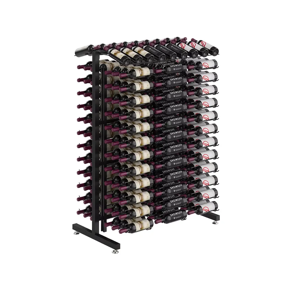 Thumbnail: W Series Double Sided Island Display Rack Presentation Row 4