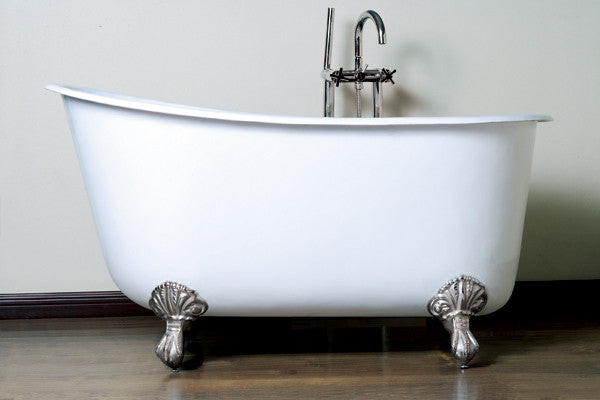 Cambridge Plumbing 57.5″ x 29.5″ Claw Foot Slipper Tub
