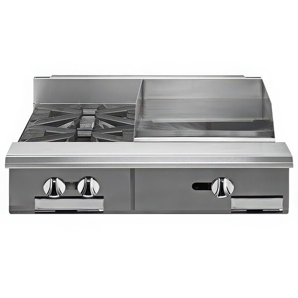 Vulcan V2BG18-LP V Series Liquid Propane 36″ 2 Burner Modular Heavy-Duty Manual