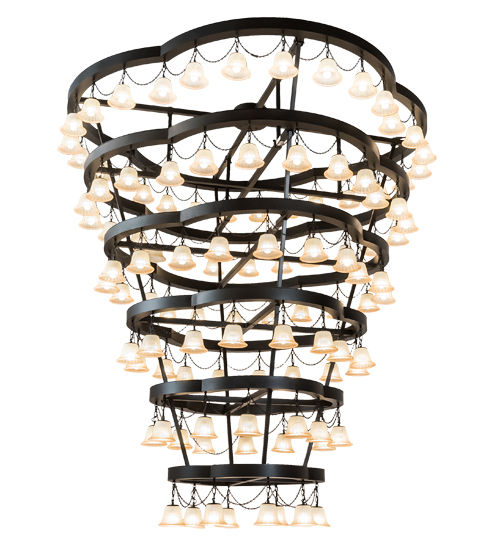 Meyda 108"W Cretella 108 LT Chandelier