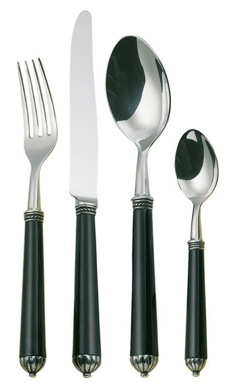 Alain Saint Joanis Berlin Black 5-Piece Place Setting