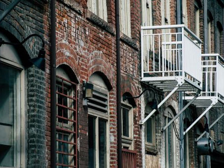 loft with a balcony