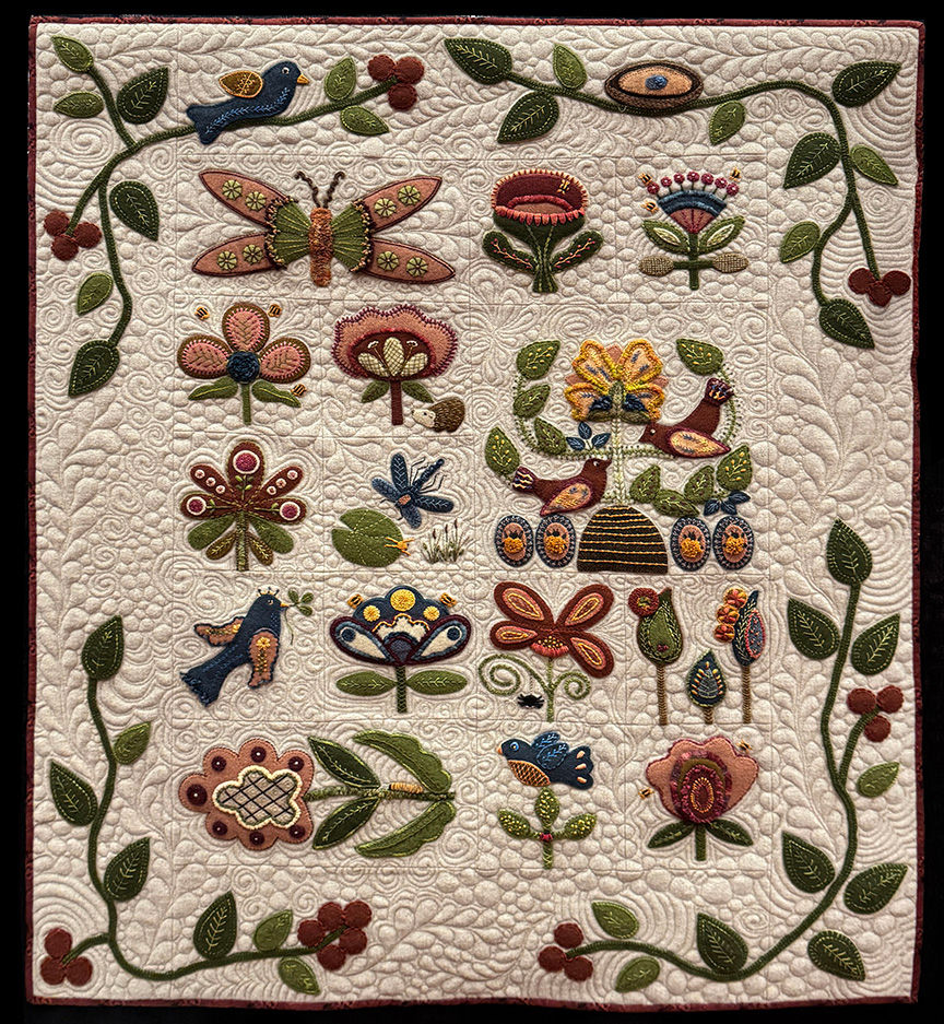 Wool Applique - Second Place