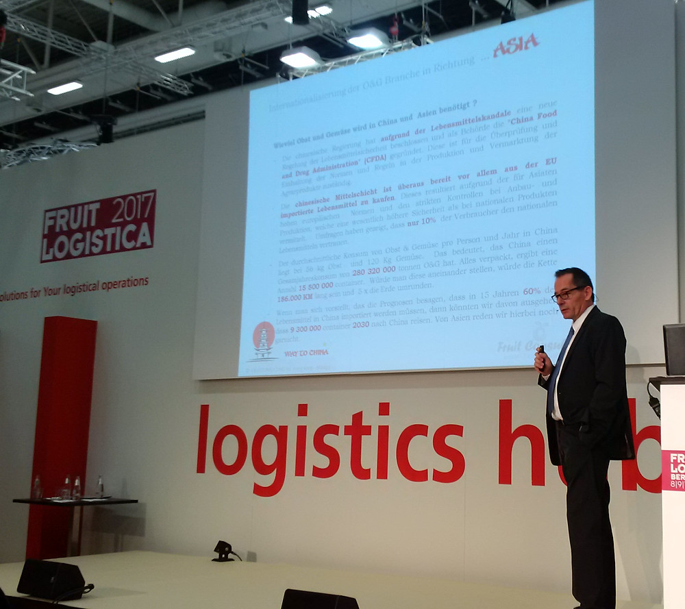 Oliver Huesmann Logisticshub Fruitlogistica Berlin