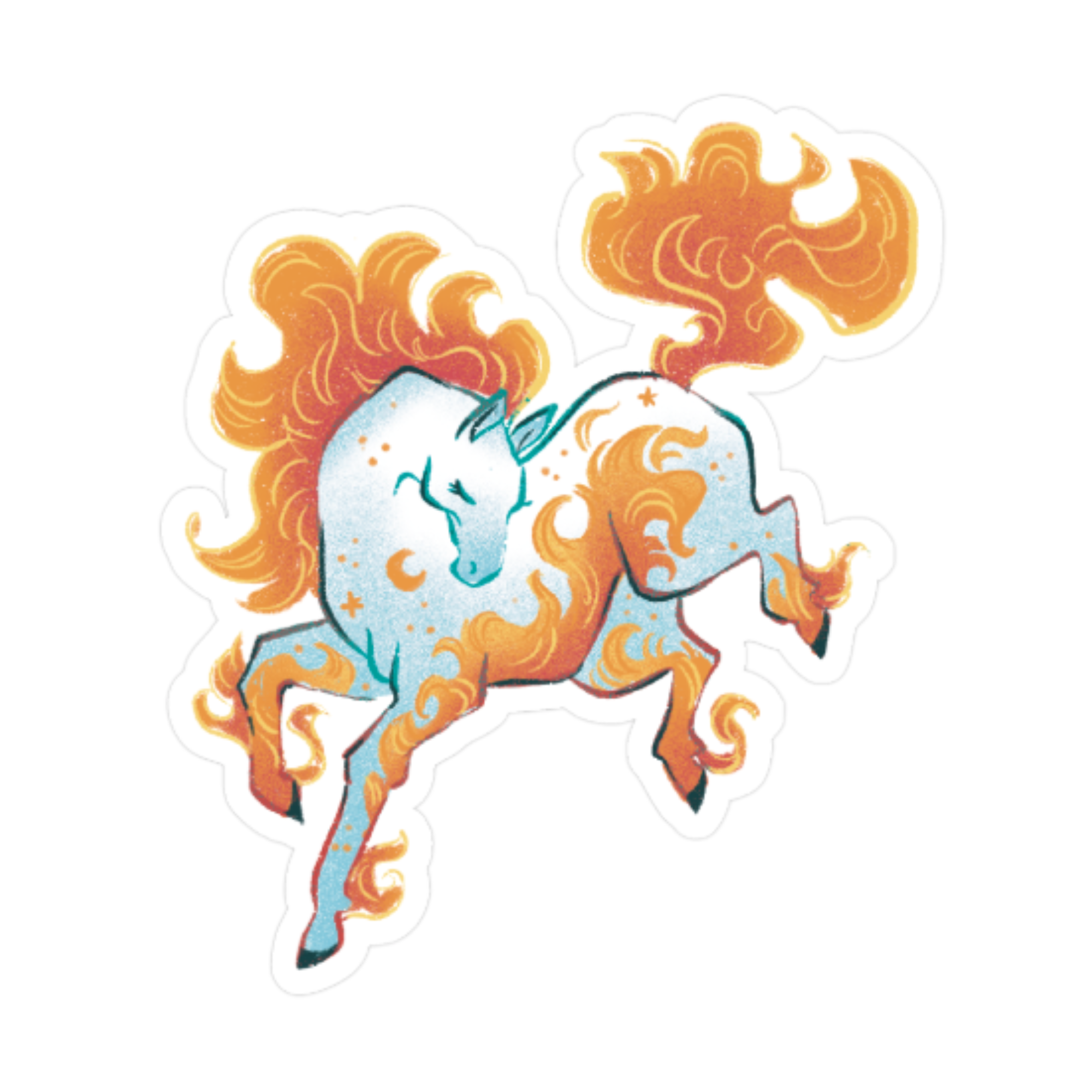 Horse Lunar New Year Sticker