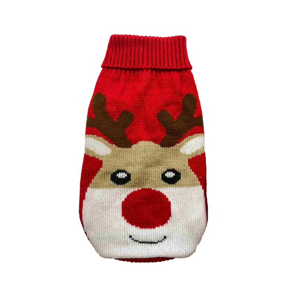 James Marketing Christmas Rudolf Cosy Fit Jumper XL