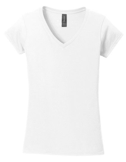 Thumbnail: Gildan Softstyle Women's Fit V-Neck T-Shirt
