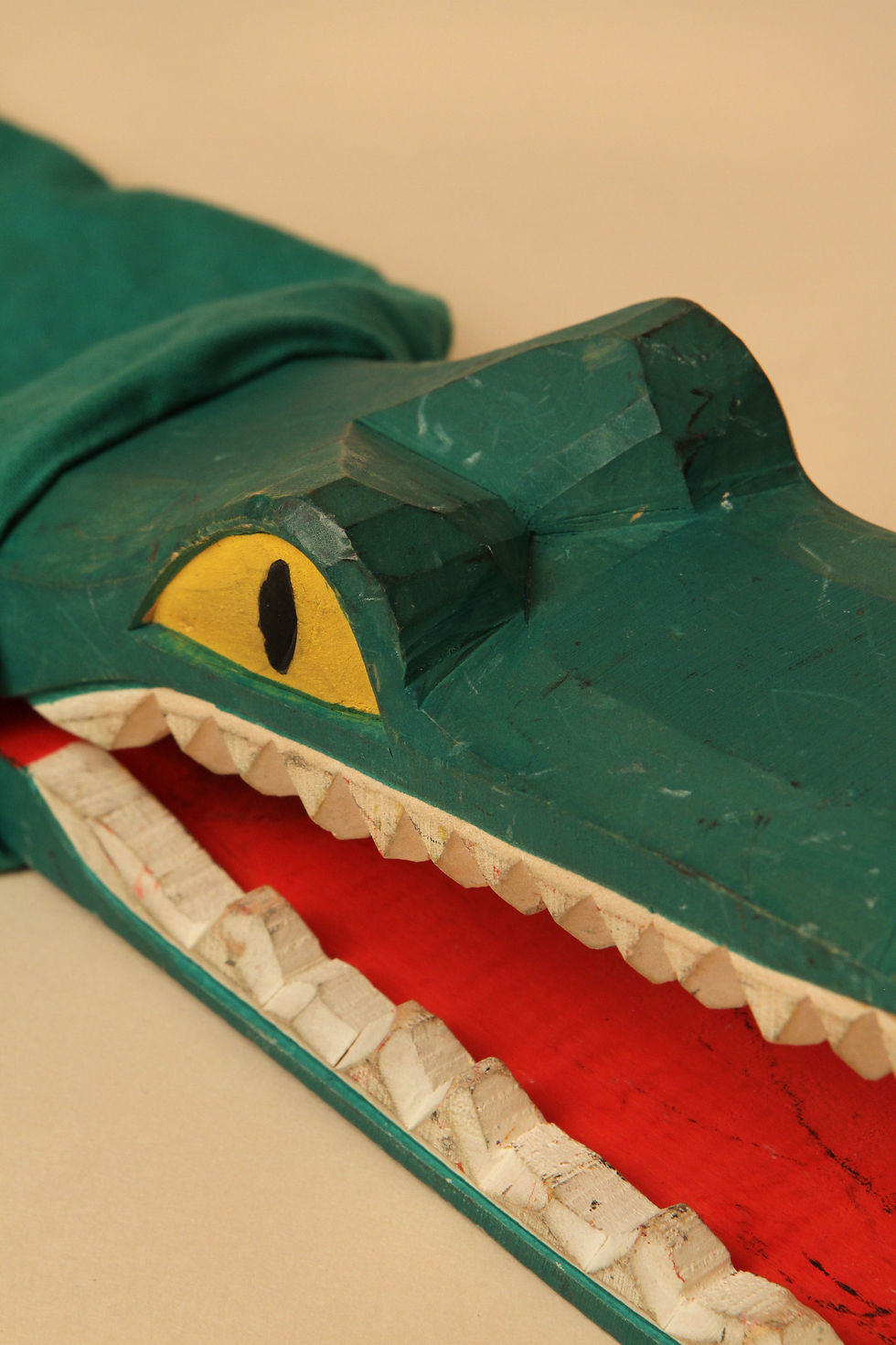 Thumbnail: Crocodile Hand Puppet | SOLD