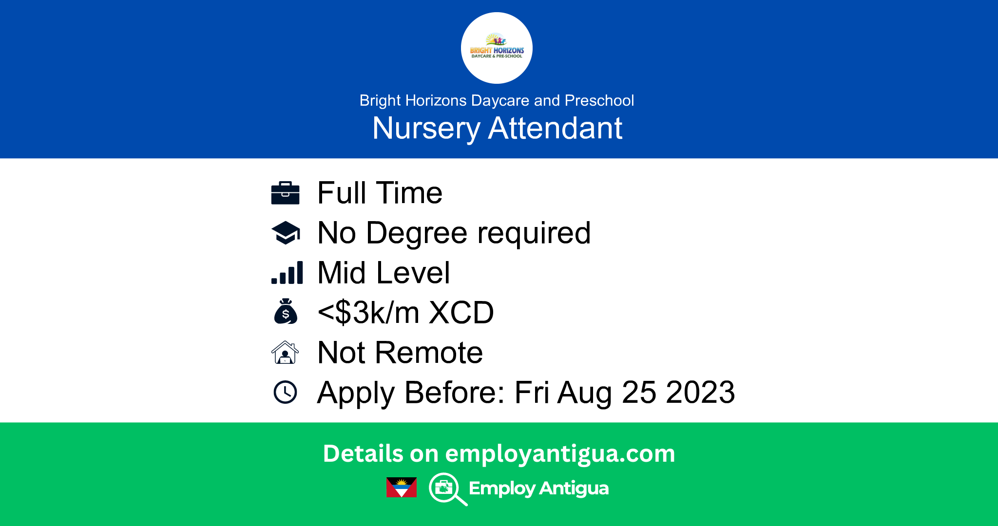 Nursery Attendant