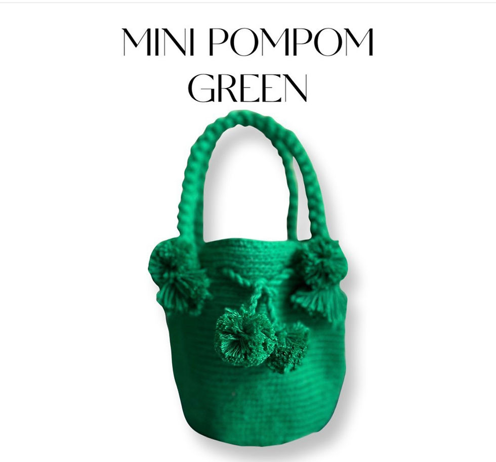 Mini Pompom Green 