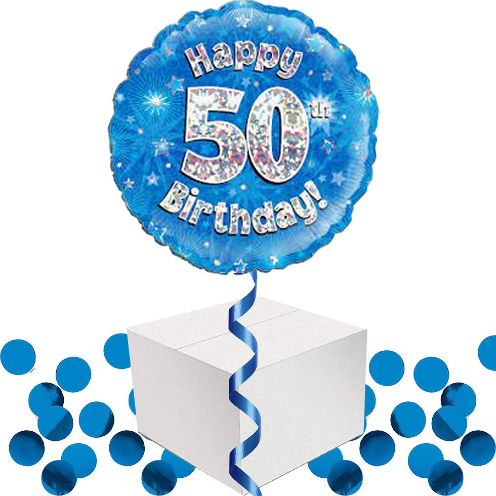 Thumbnail: Balloon in a Box - Royal Blue Age 16 - 90