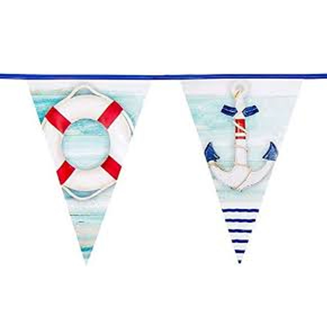 Nautical Triangle Bunting - 6m