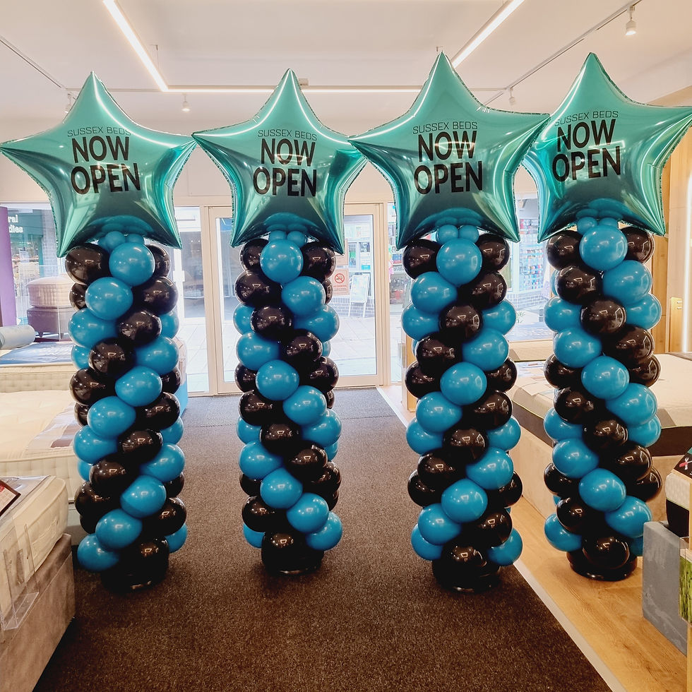 Thumbnail: 7ft Personalised Balloon Column - Any Colour Scheme