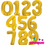 Thumbnail: 34" Gold Foil Balloon Numbers