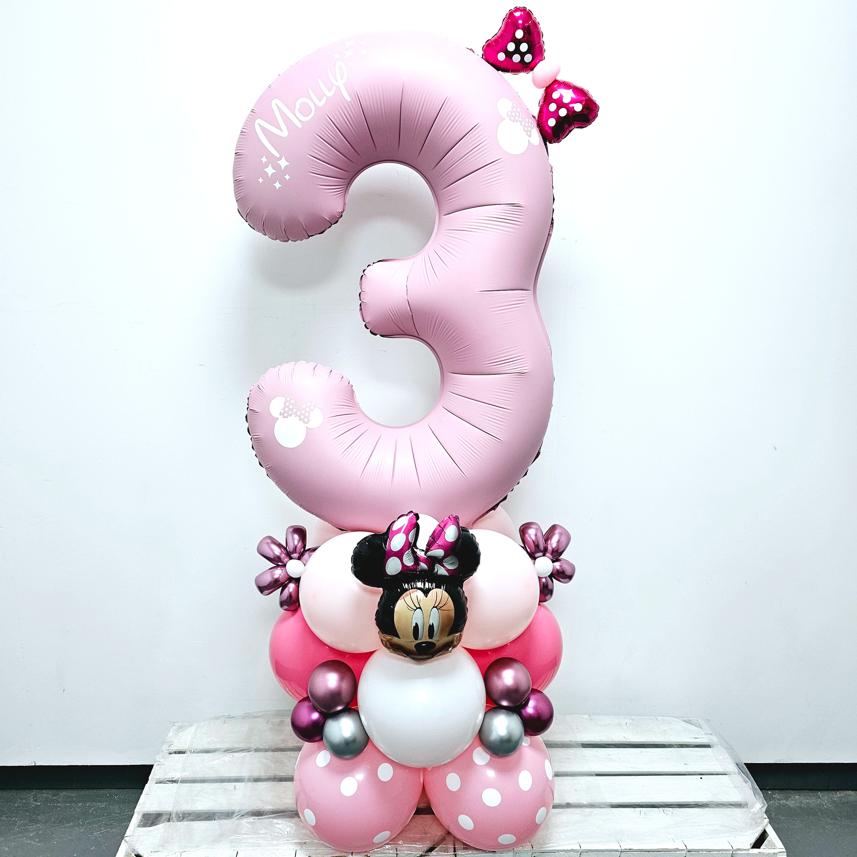 Single Number Display - Minnie Mouse (any age)
