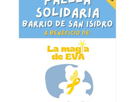 Éxito solidario en las fiestas del Barrio de San Isidro: 2.052,01 € recaudados para la Asociación La Magia de Eva