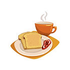 10 desayunos café y tostada