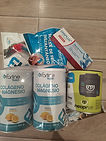 Pack colageno, muñequera Neoprair, crema de masaje, frio instantaneo