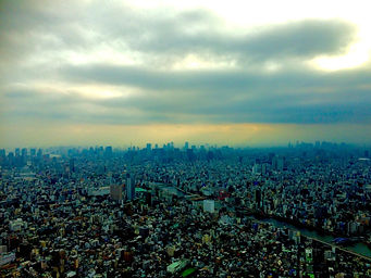 tokio tokyo skyline