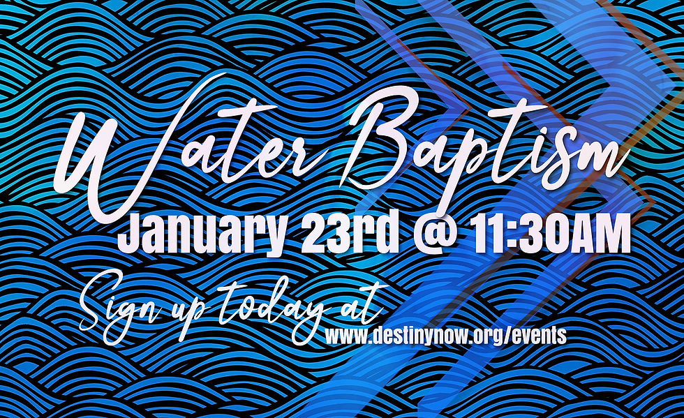 Water Baptism Service