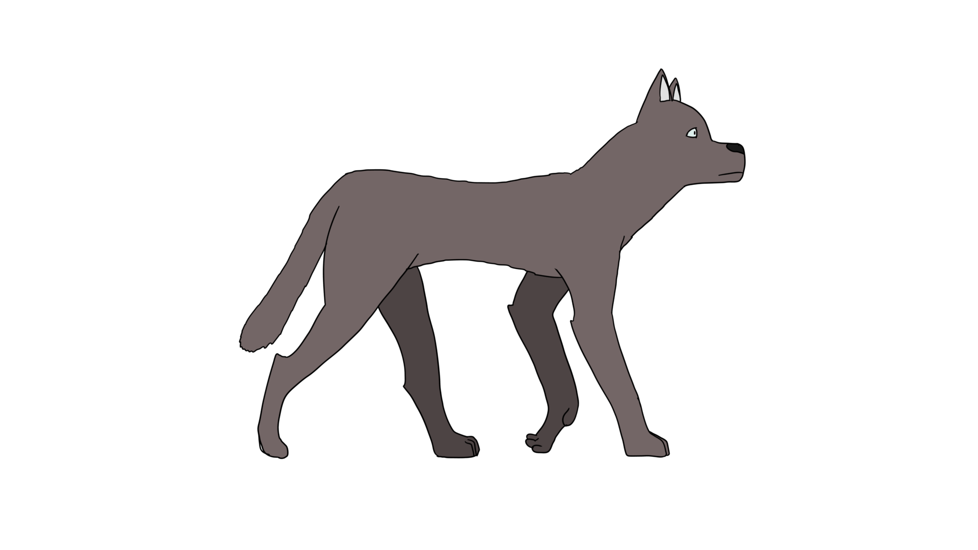 Quadrupedal Walk Cycle