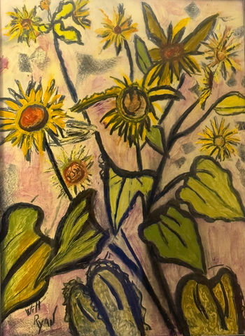 24"X18" Mixed Media on Paper