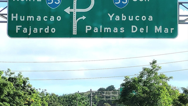 Expreso PR-30 en Humacao, Puerto Rico