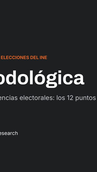 ¿Cómo hacemos nuestras encuestas? Metodología TResearch