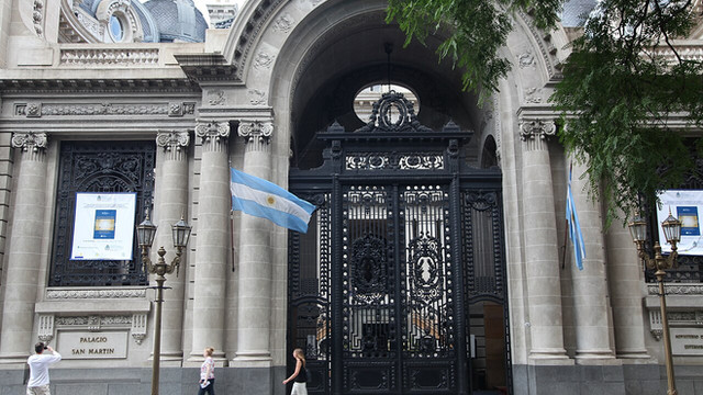 Palacio San Martín, Cancillería argentina